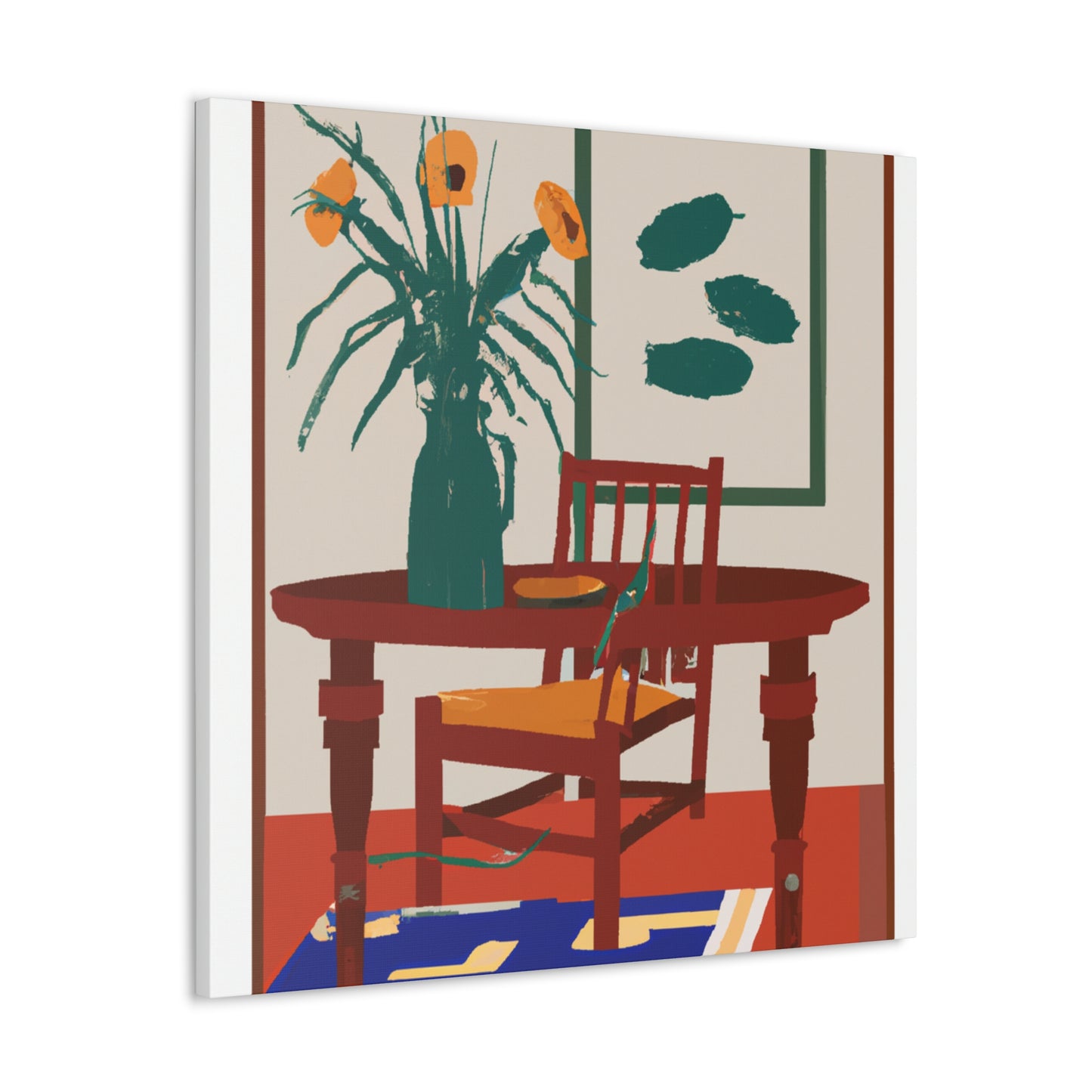 Swirlhorn - Midcentury Canvas