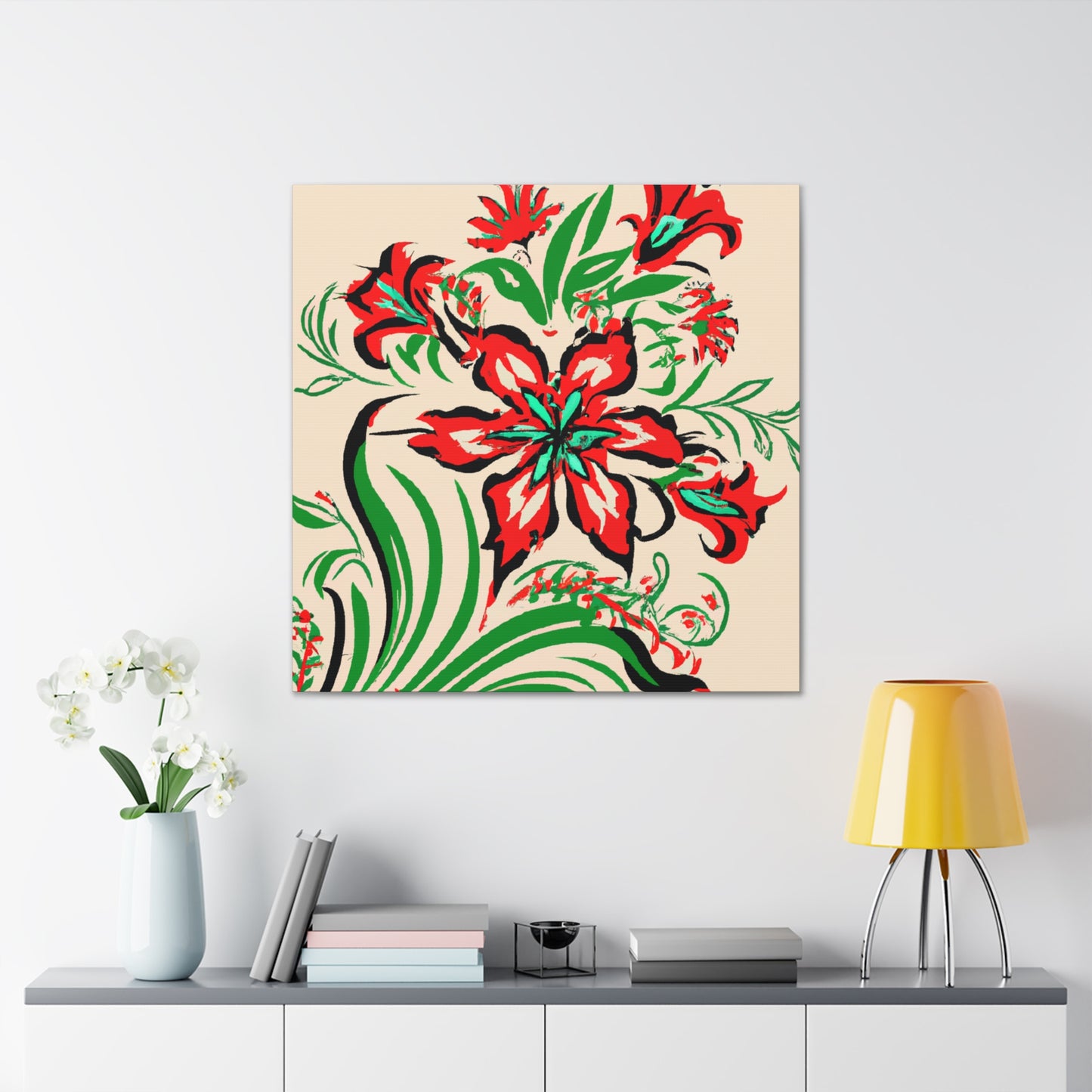 Blushy - Floral - Canvas
