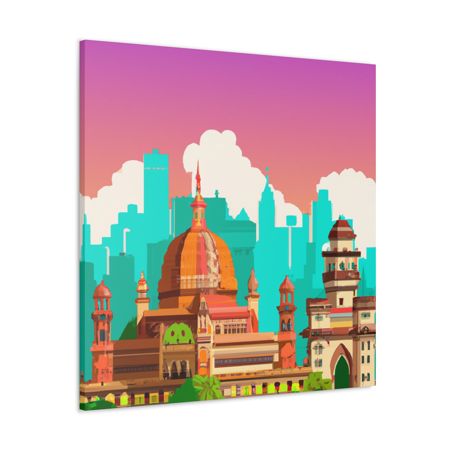 Azure Journeys - Destination India - Canvas