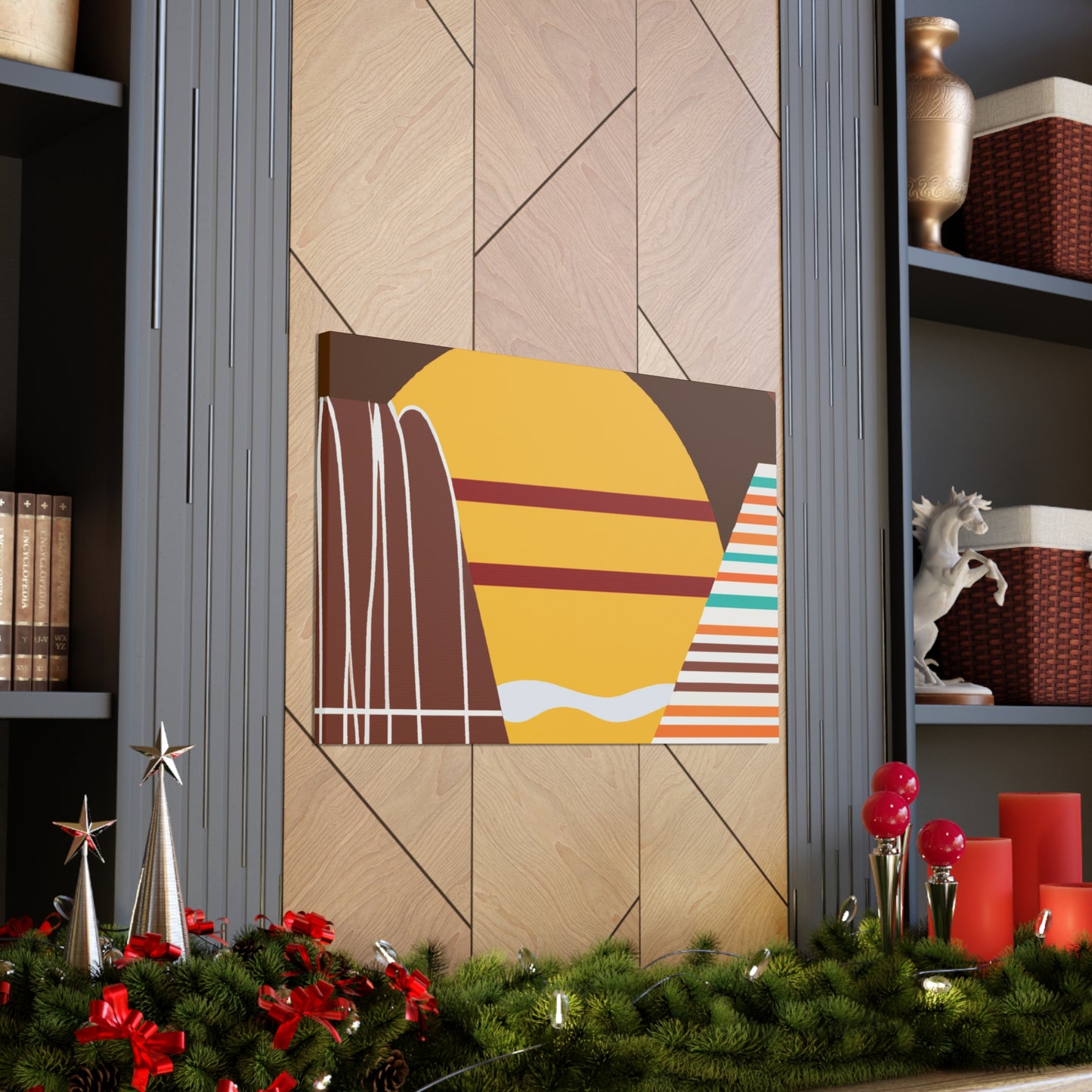 Peru- Midcentury Canvas