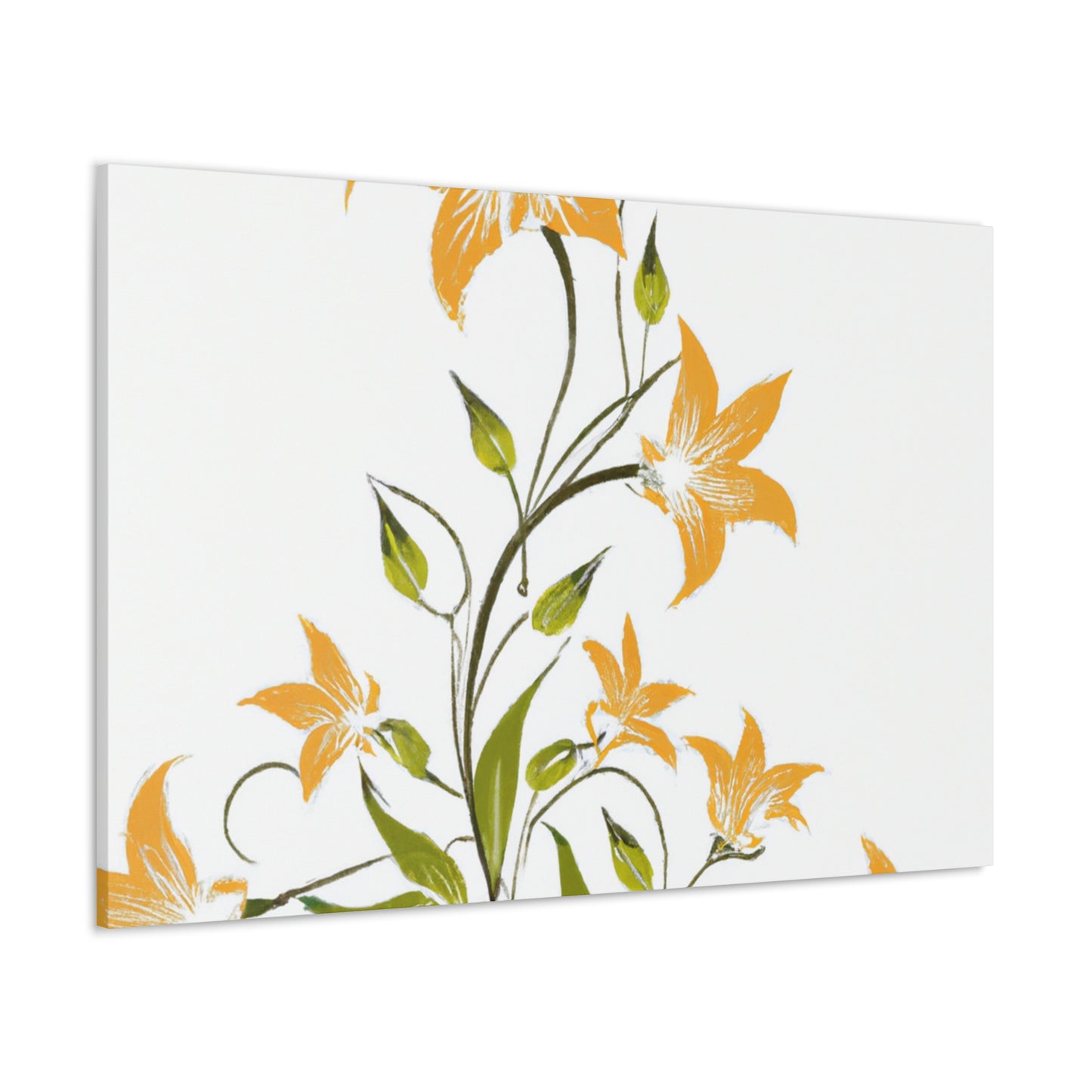 Rosebud - Floral - Canvas