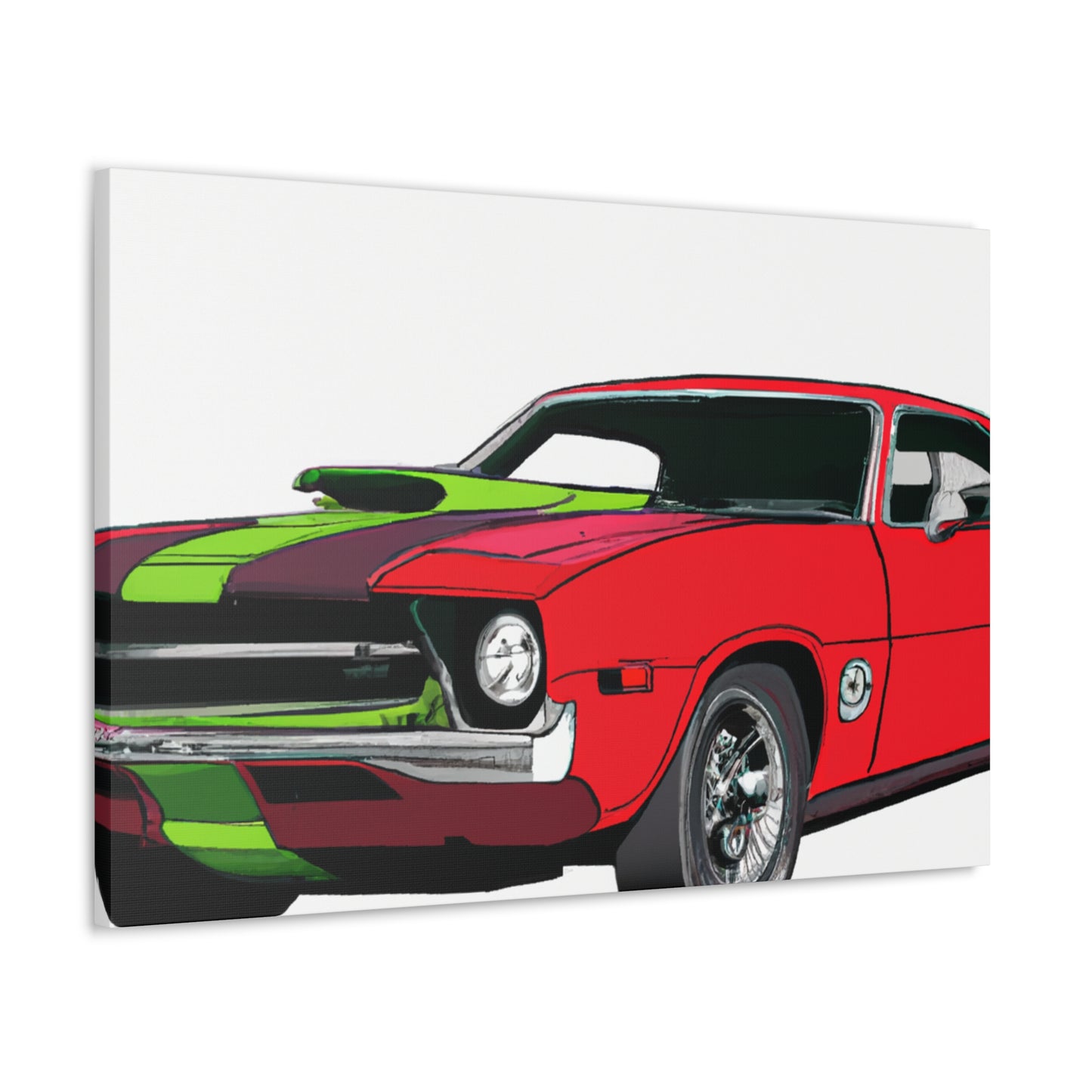 The Rumbler - Automobile - Canvas