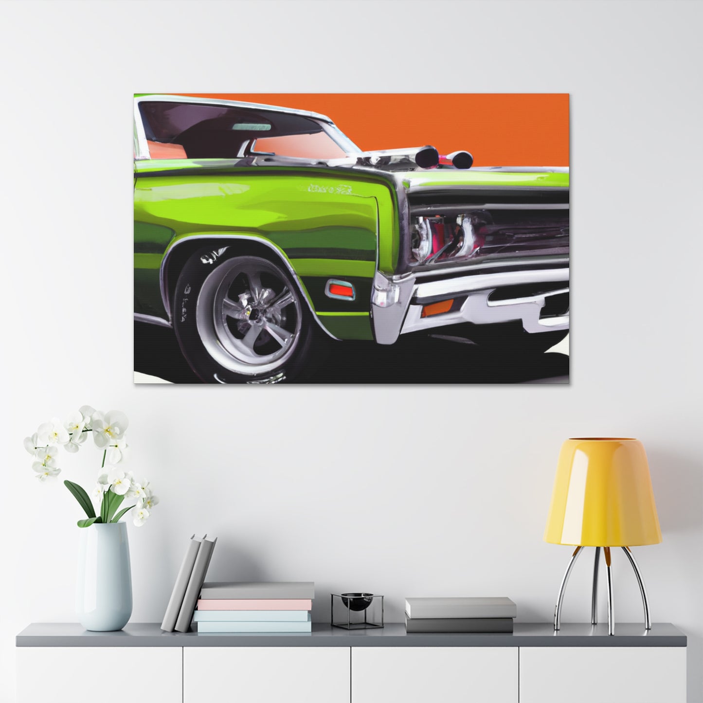T-Bucket Thunder - Automobile - Canvas