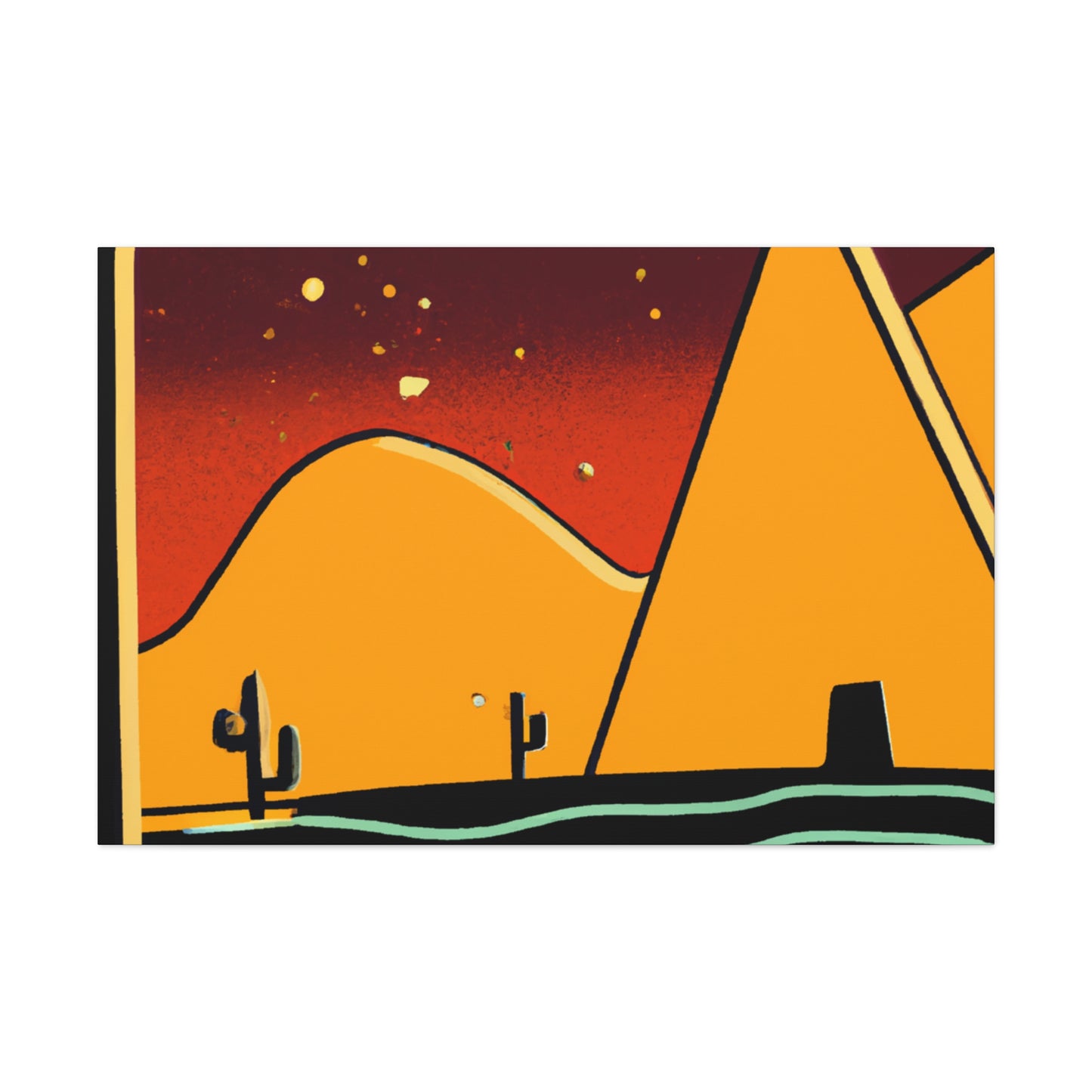 Fantastic Forest - Midcentury - Canvas