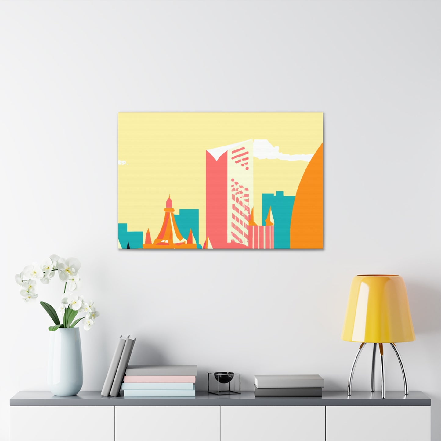 Turquoise Valley - Destination India - Canvas