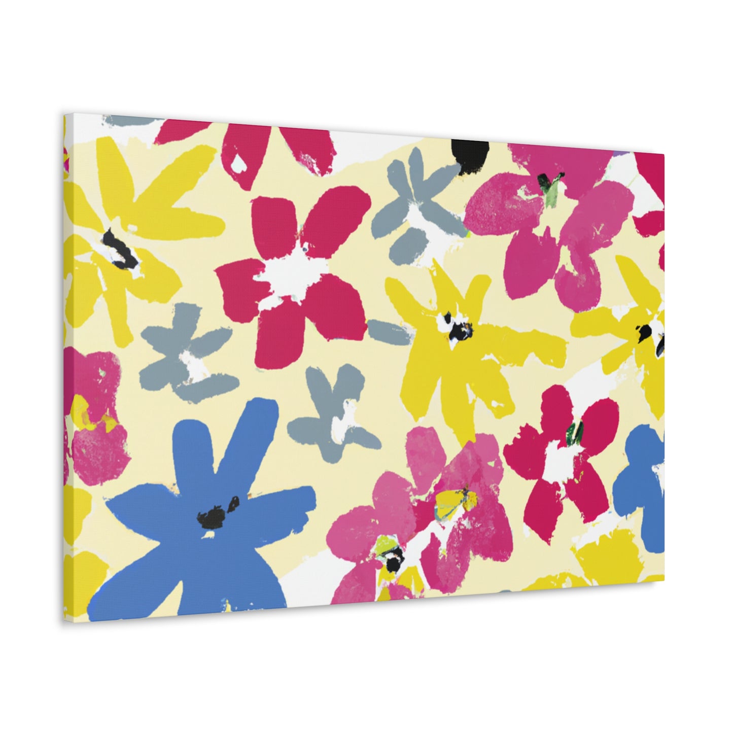 "Seeded with Love" - Floral Canvas