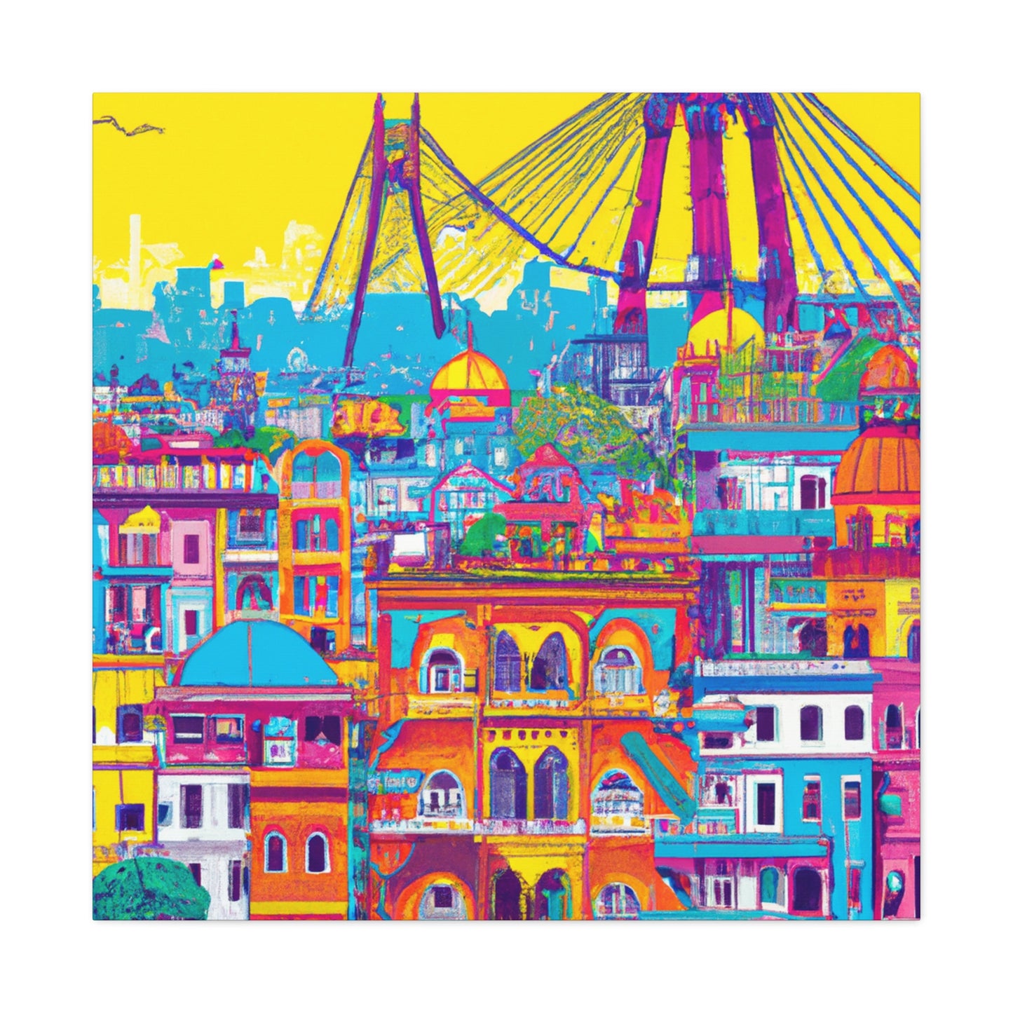 Varanasi - Destination India - Canvas