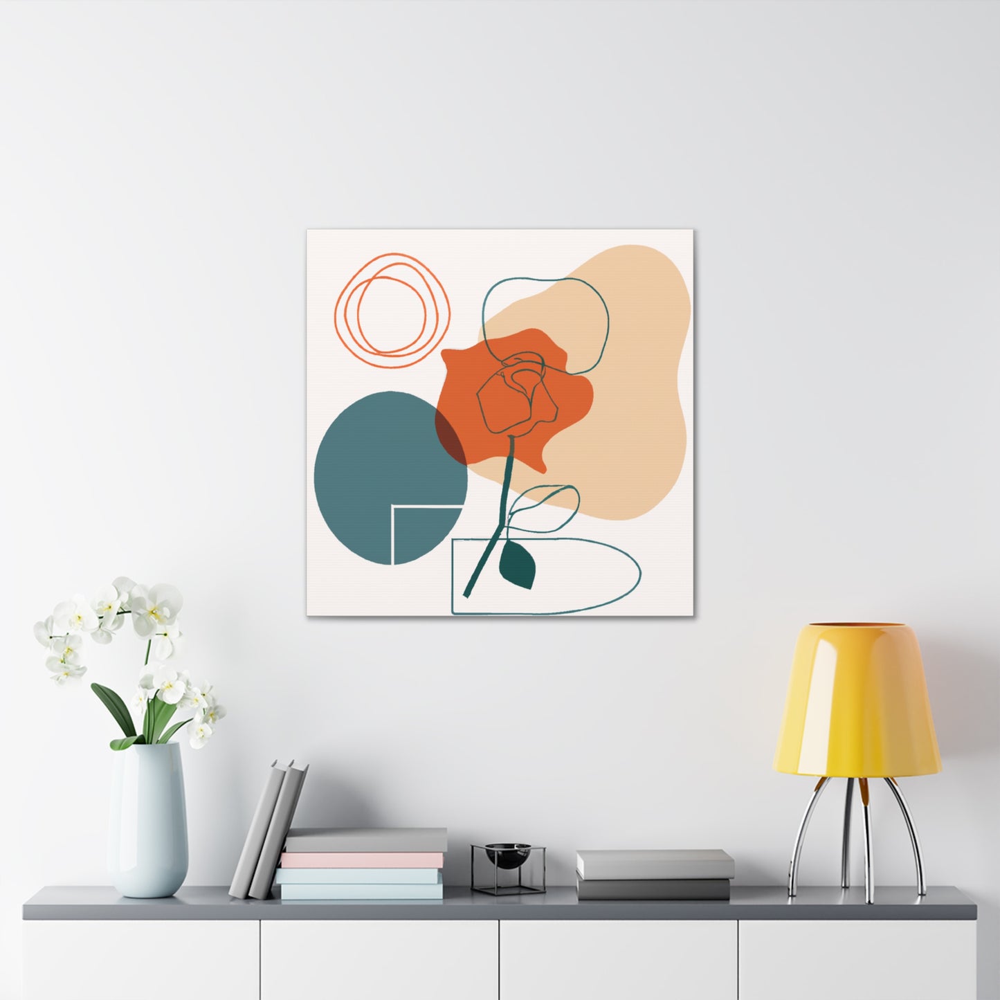 Mysterious Flow - Minimalism - Canvas