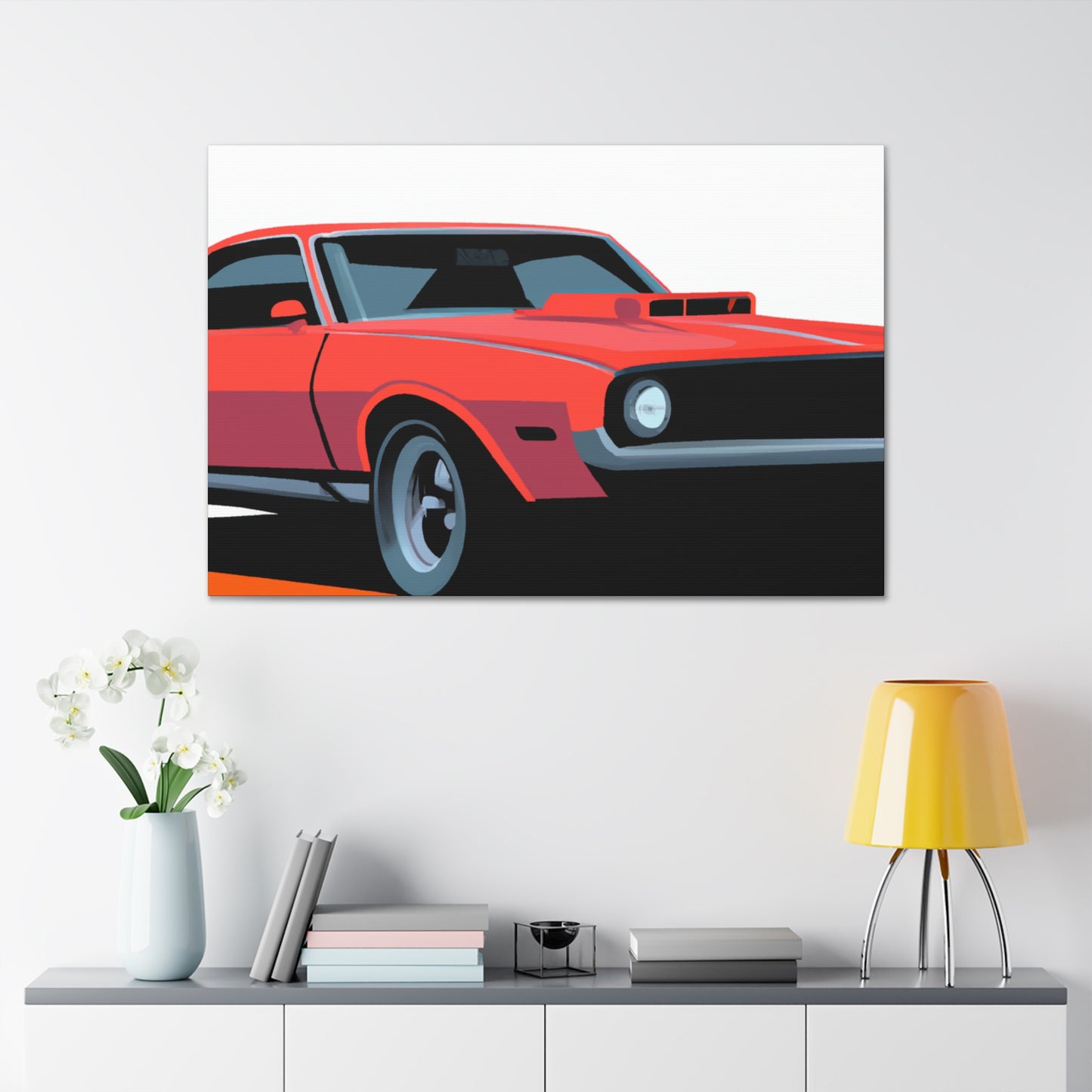 The Flashback - Automobile - Canvas