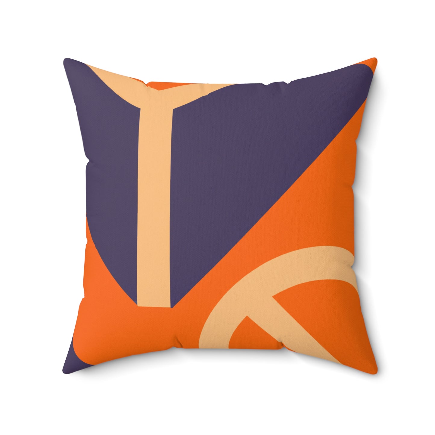 Spun Polyester Square Pillow