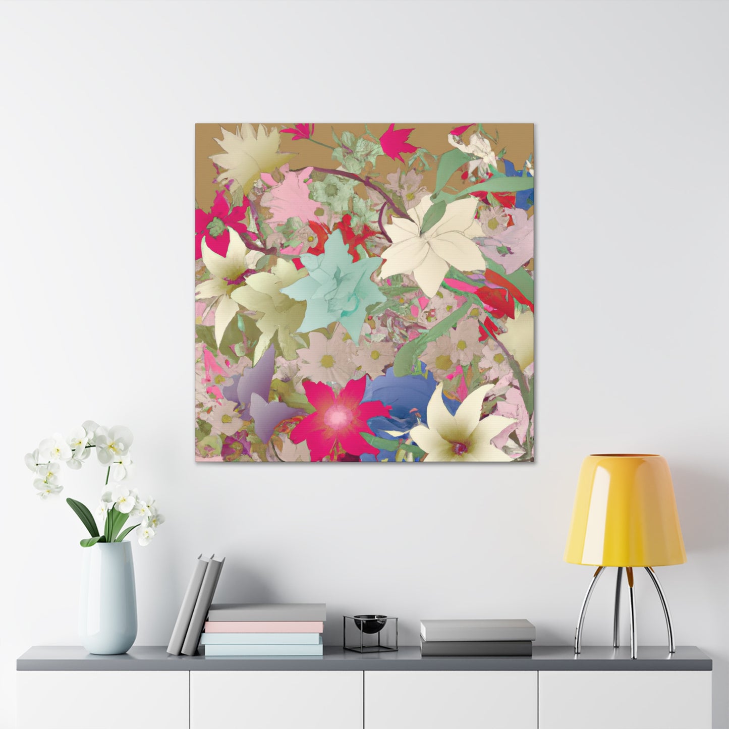 Daisyful - Floral - Canvas