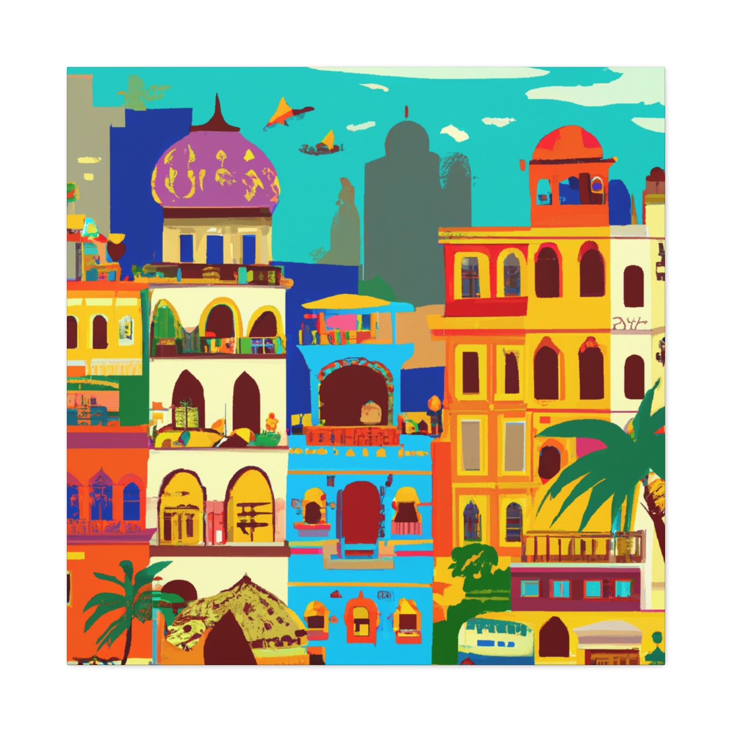 Prem Dixit- India - Canvas