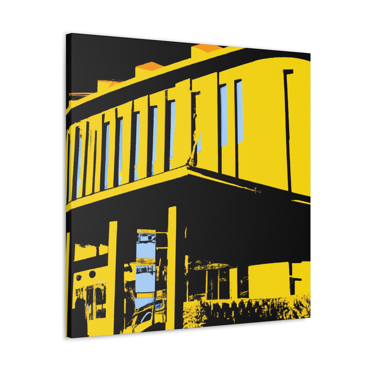 Chumley's Roadside Arcade - Architectural Canvas