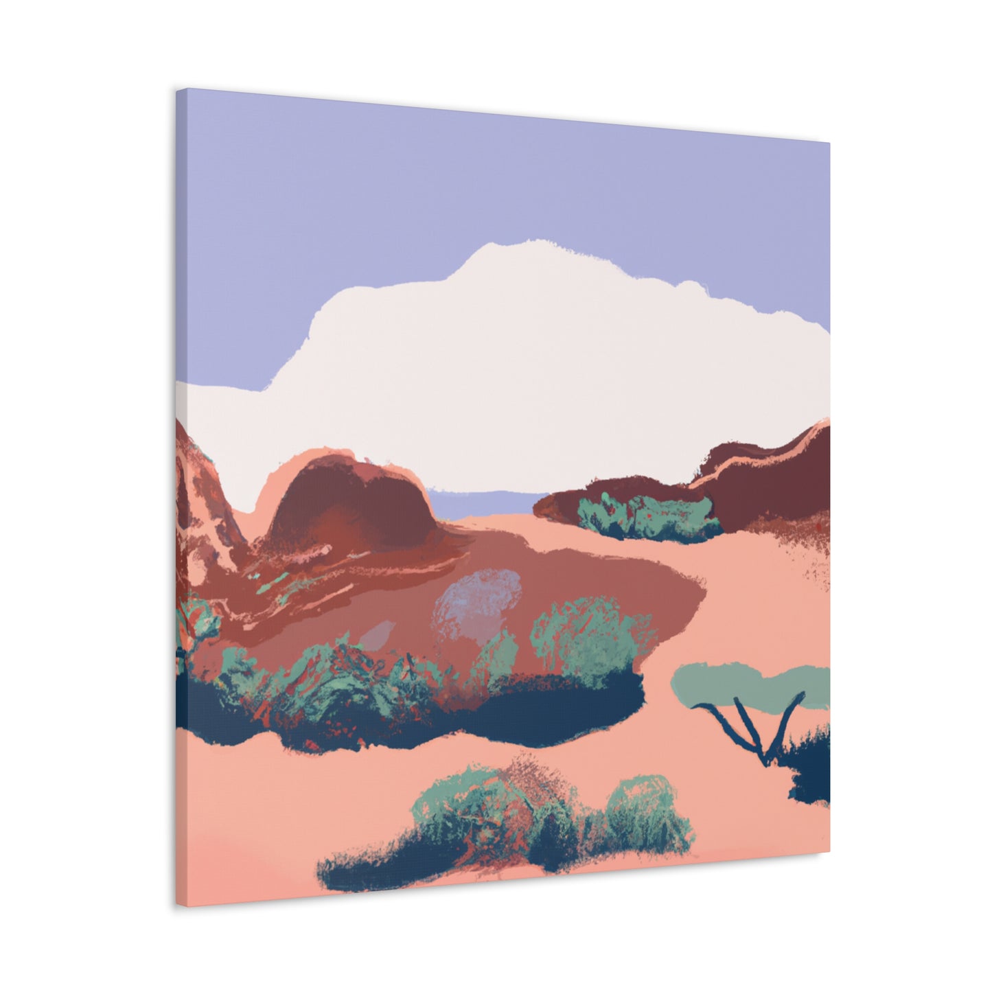Sandstorm Oasis - Landscape - Canvas