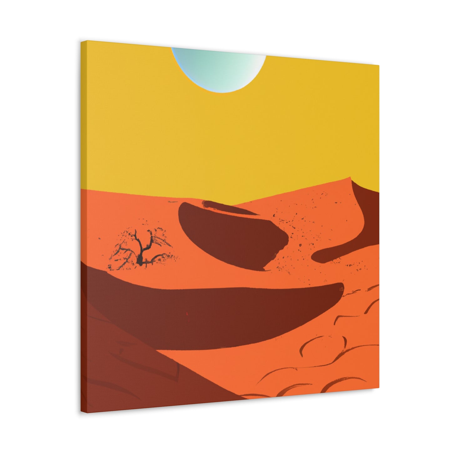 Retro Revival - Vintage Contempoary - Desert - Canvas