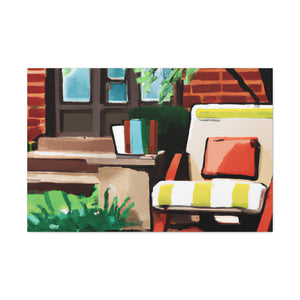 "Cheery Bliss- Midcentury" - Canvas