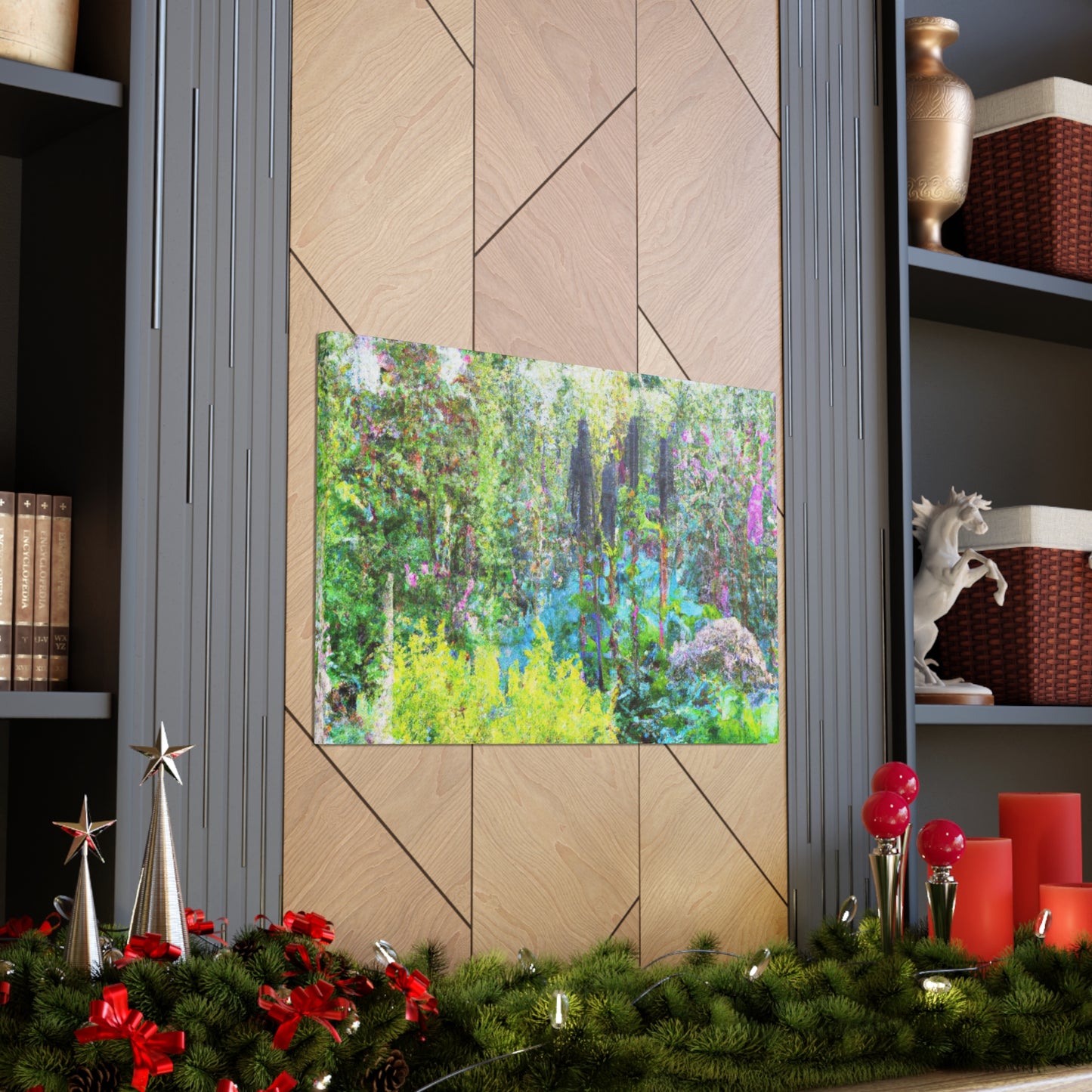 Garden Tapestry - Floral Canvas