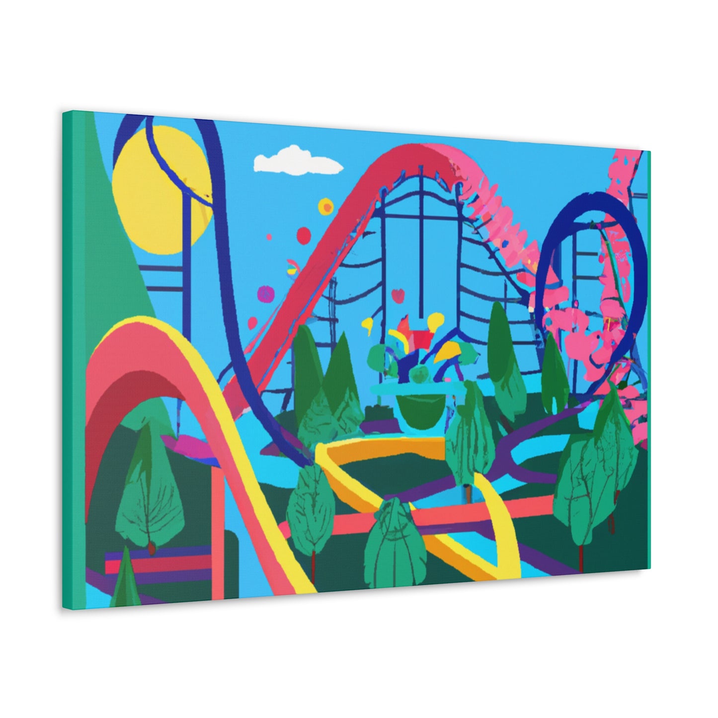 Gardengate - Landscape - Amusement - Canvas