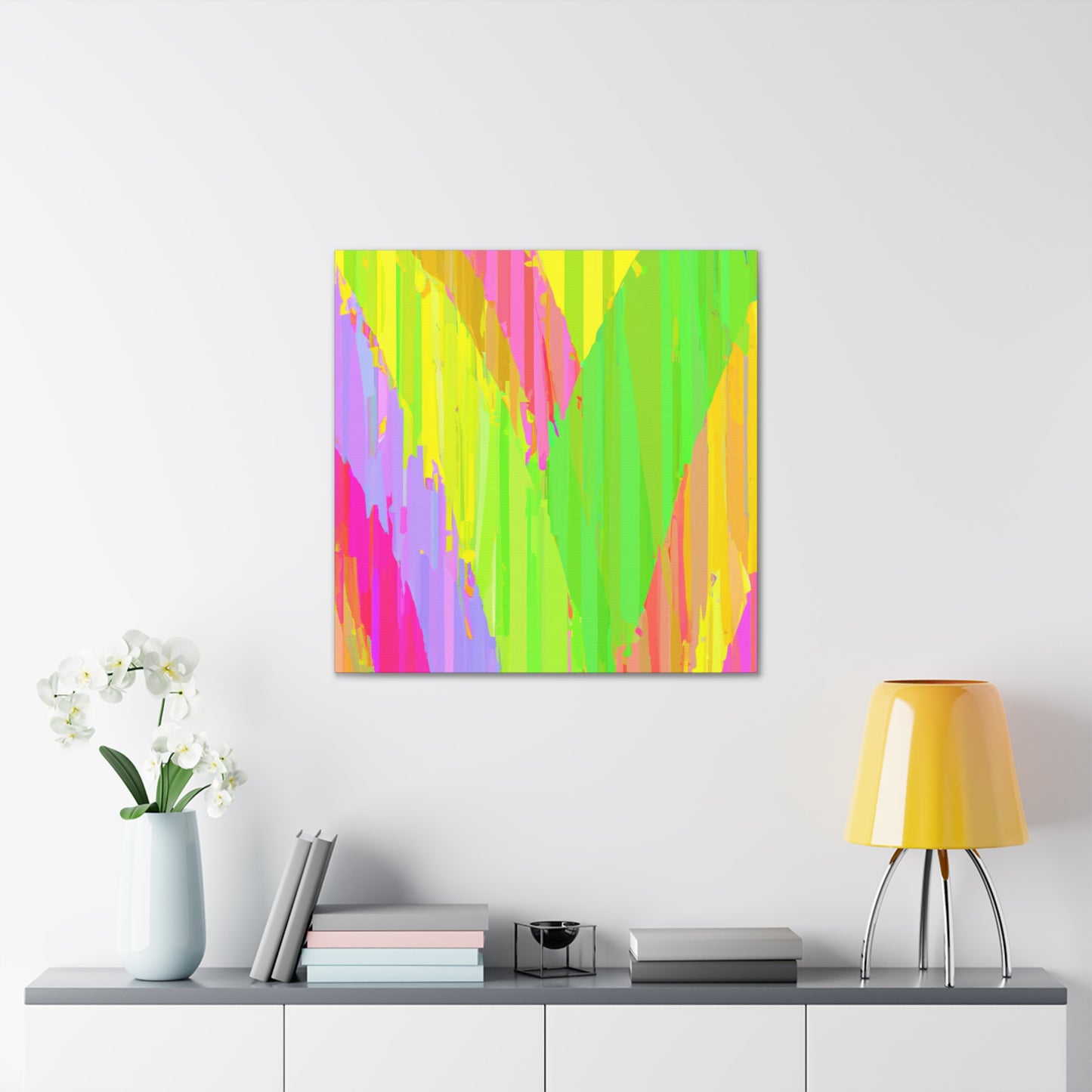 V Rift - Abstract - Canvas