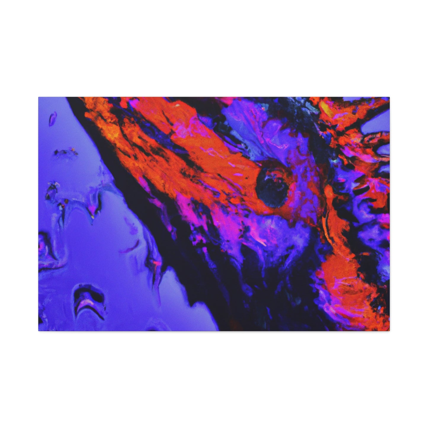 Bottle-tailed Hummingbird. - Canvas - Wildlife