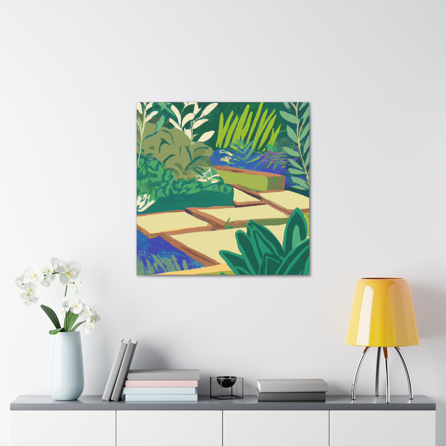 Verdant Vista - Landscape - Garden - Canvas