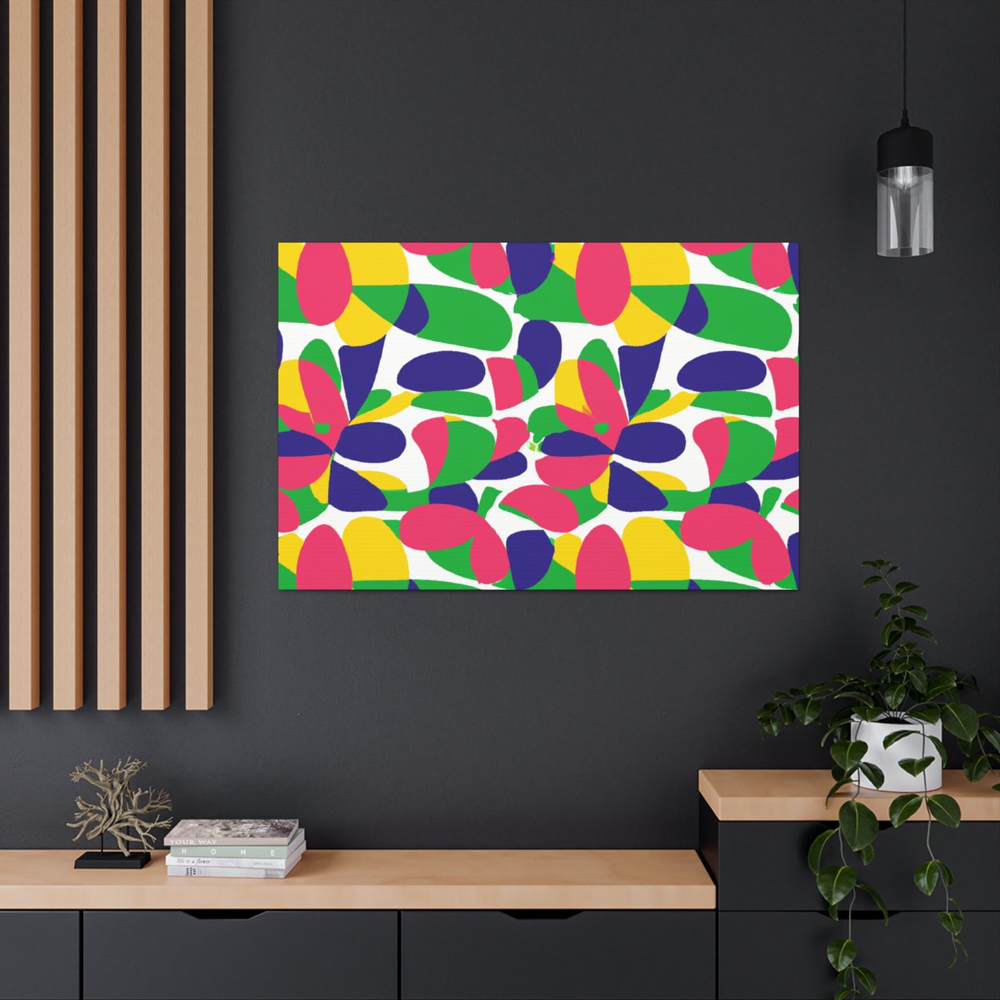 A Flower Power Treasure Hunt! - Floral Canvas