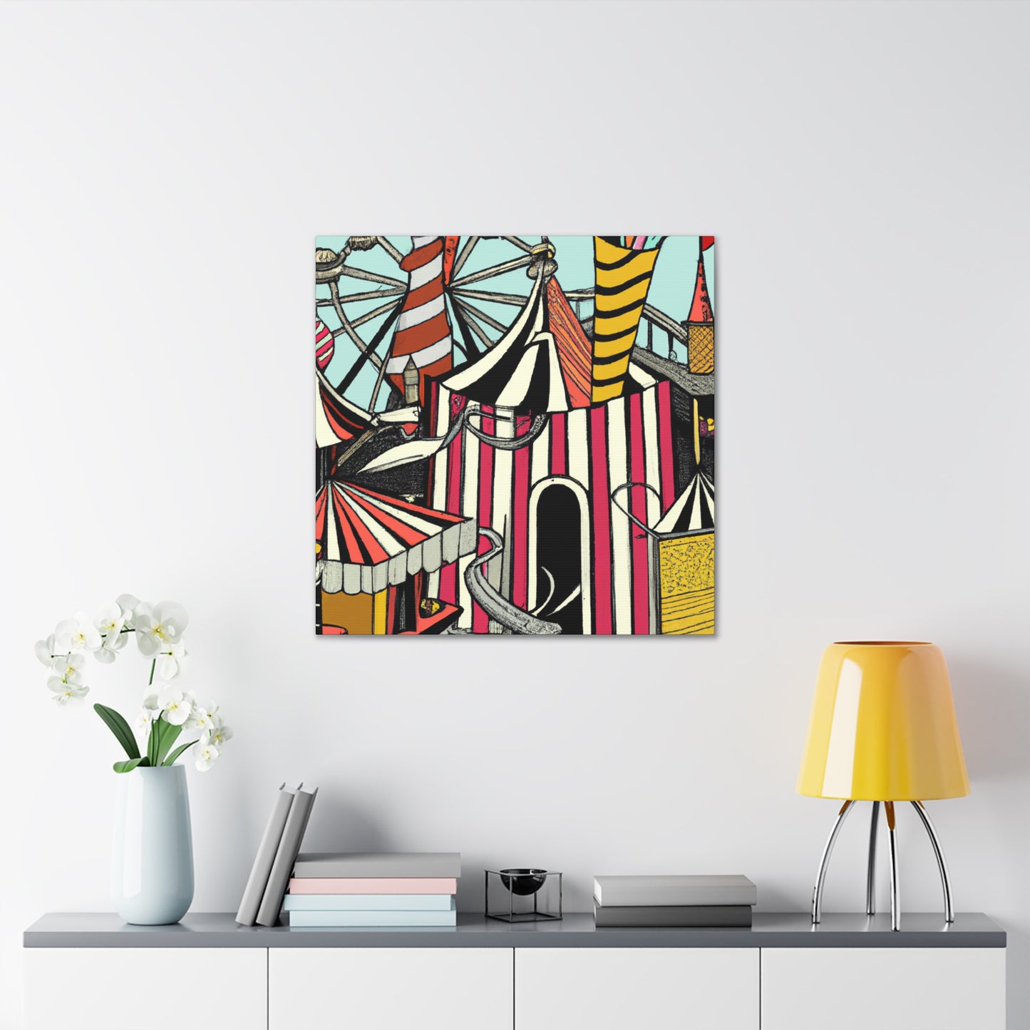Dreamland Joyride - Amusement - Canvas
