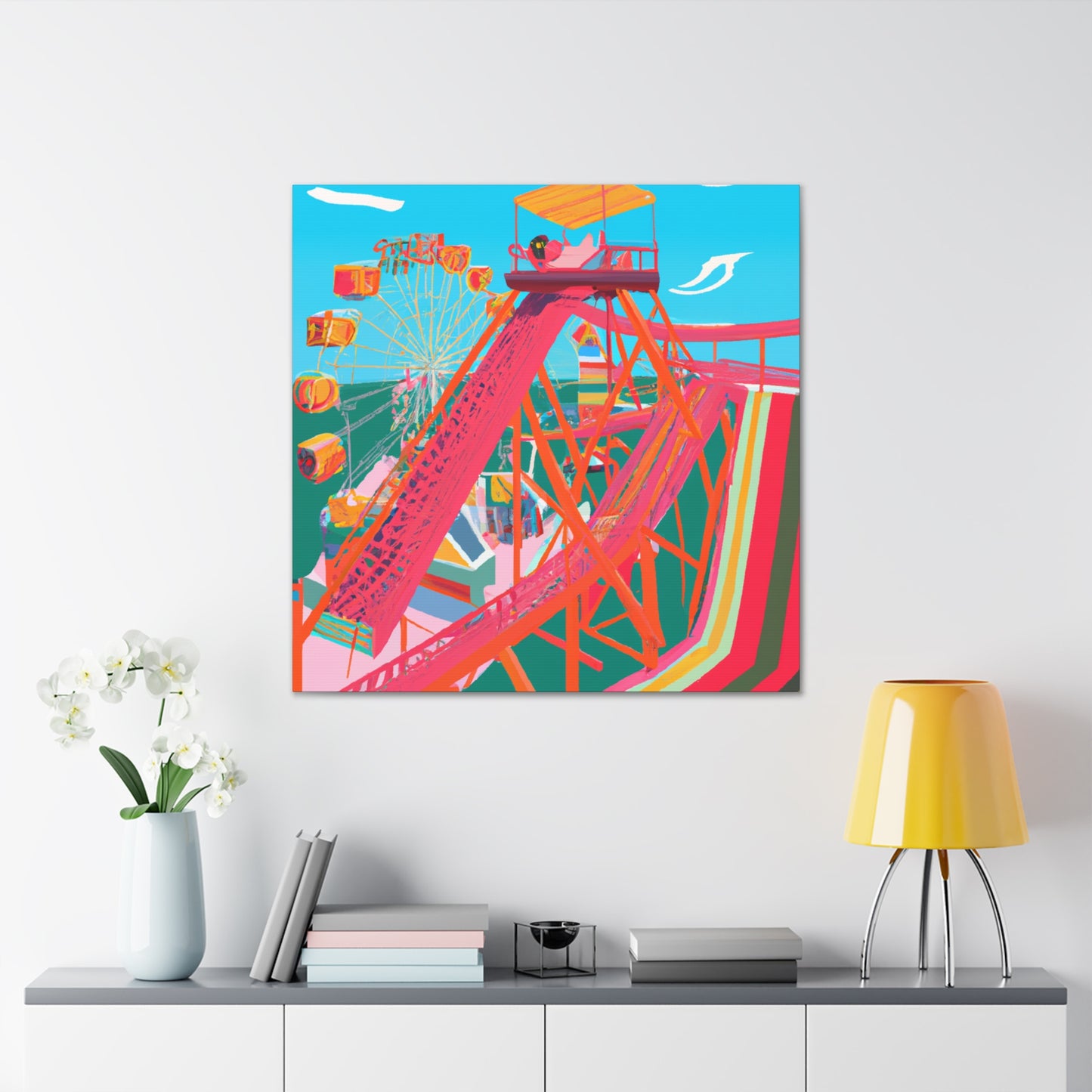 Fantasy Frenzy - Amusement - Canvas