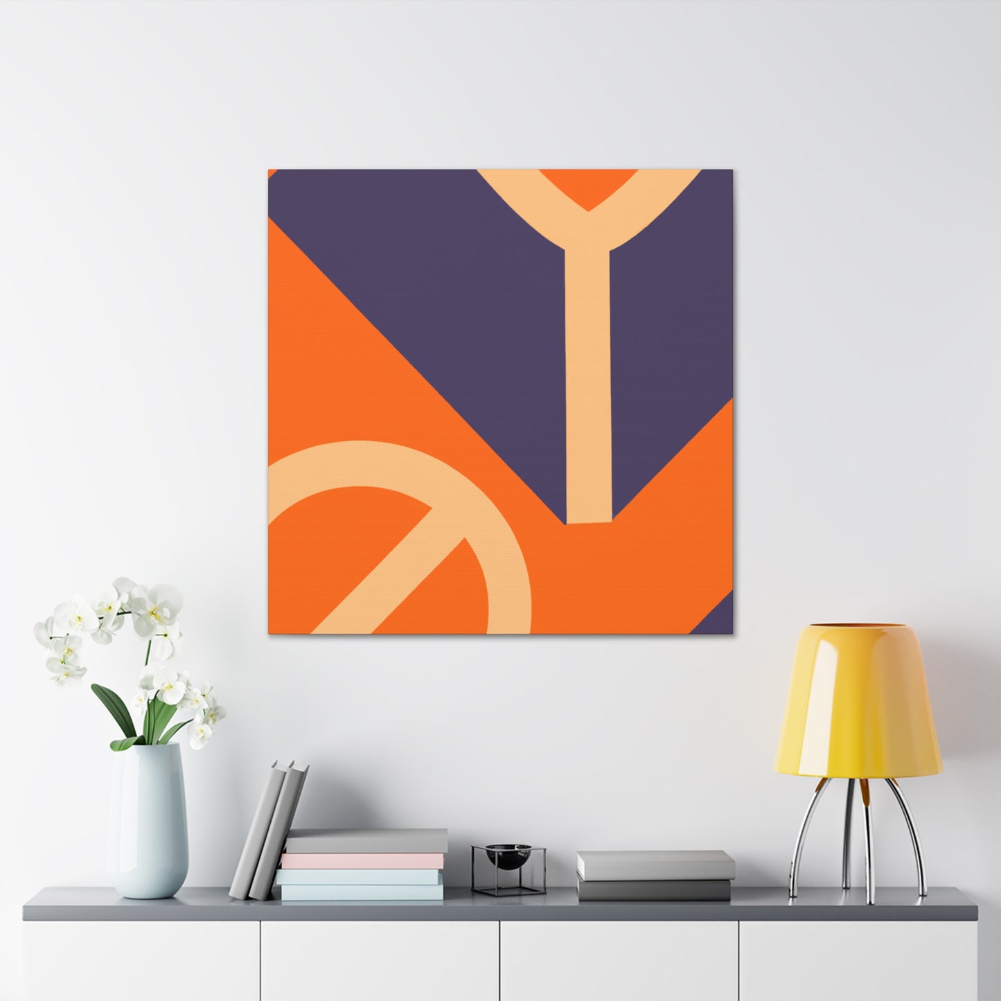 "Memorabilia Melody - Midcentury" - Canvas