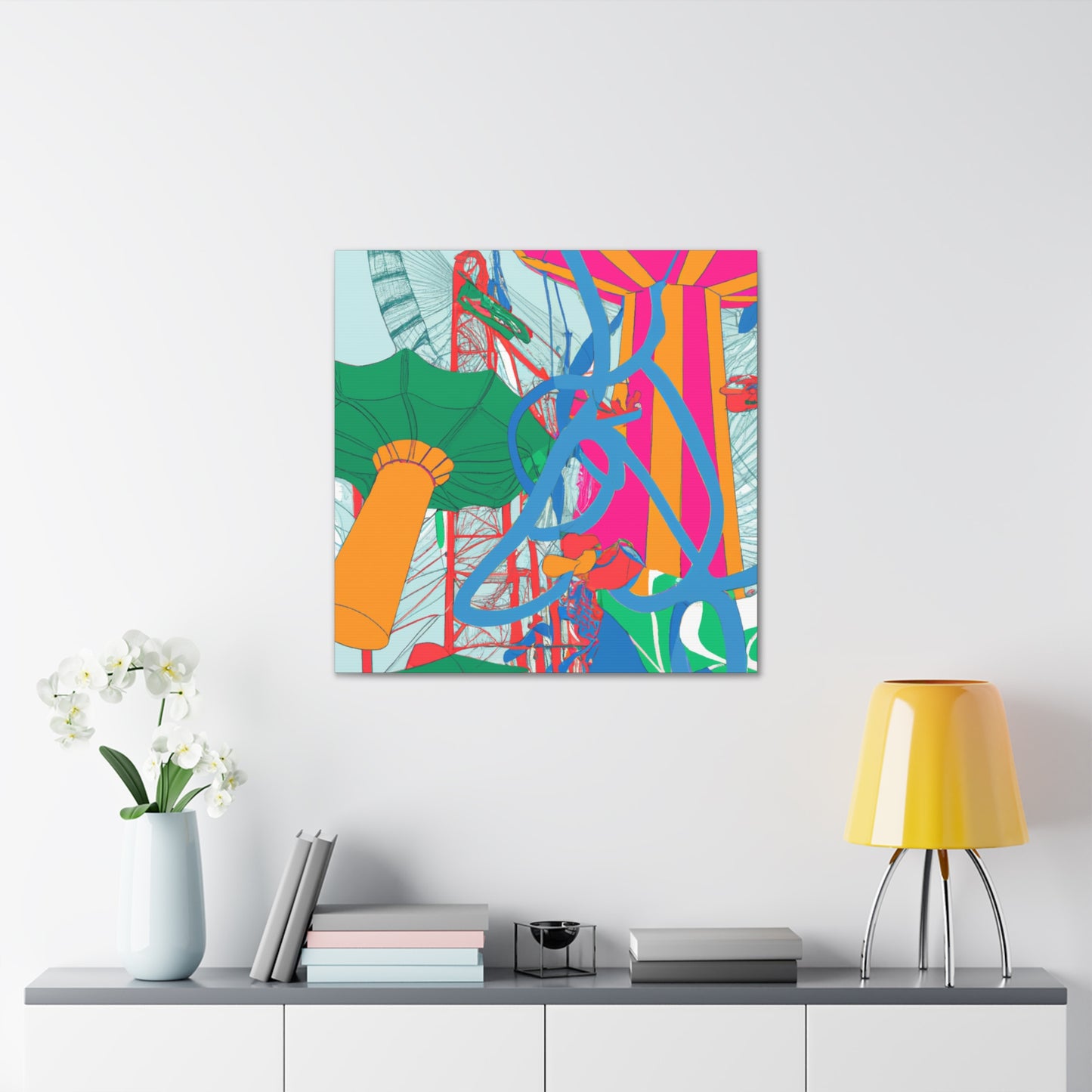 Fantascape - Amusement - Canvas