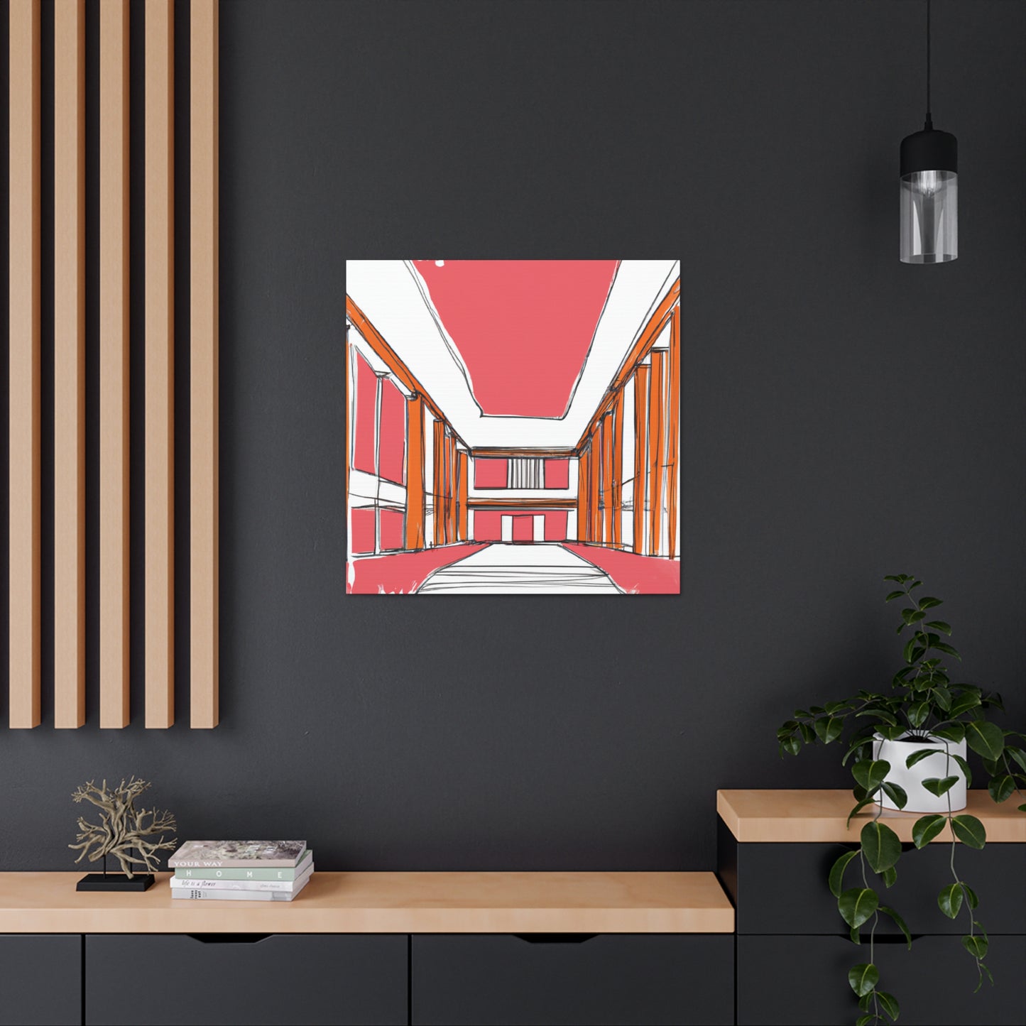 Claudine de Montport - Canvas - Architectural