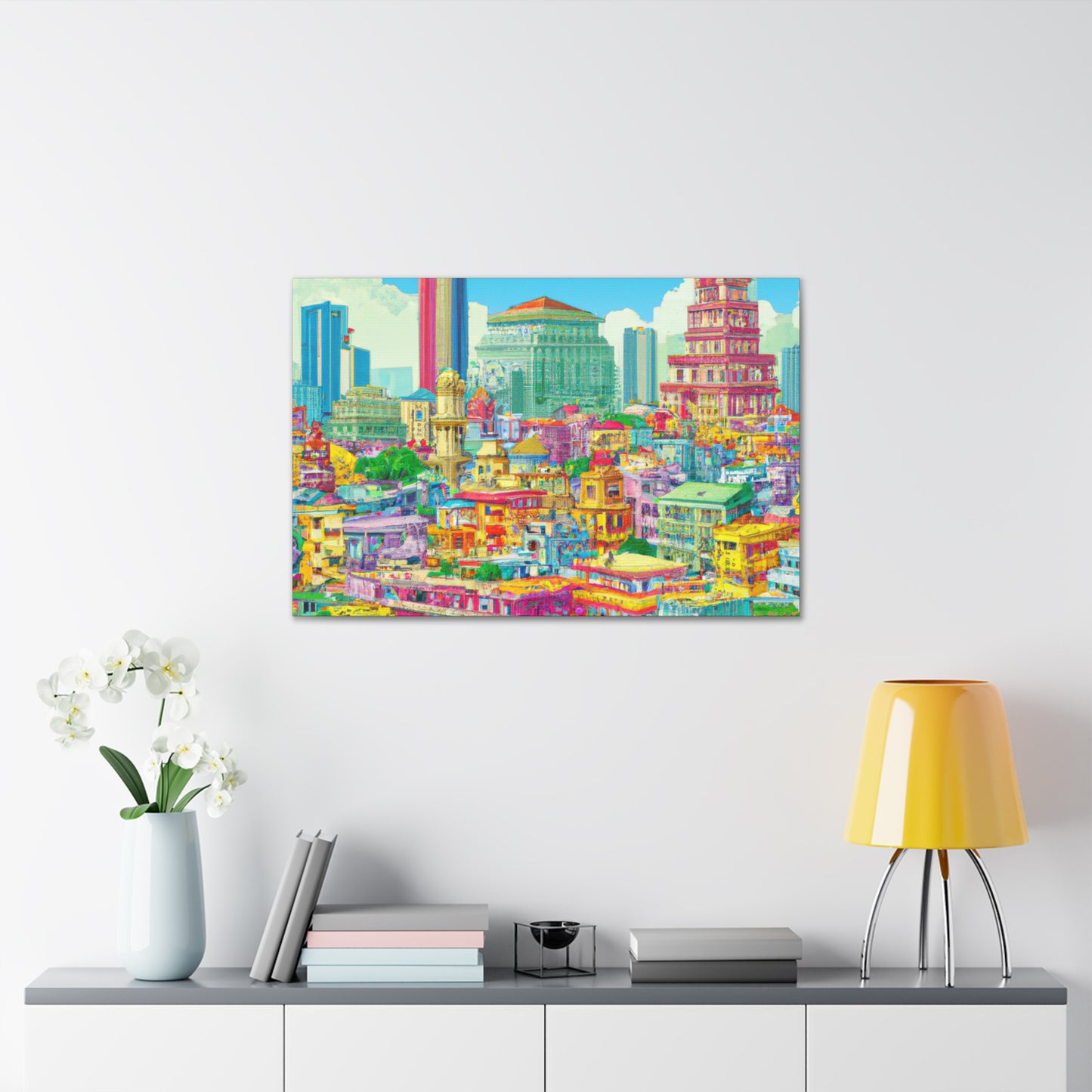The Taj Mahal - Destination India - Canvas