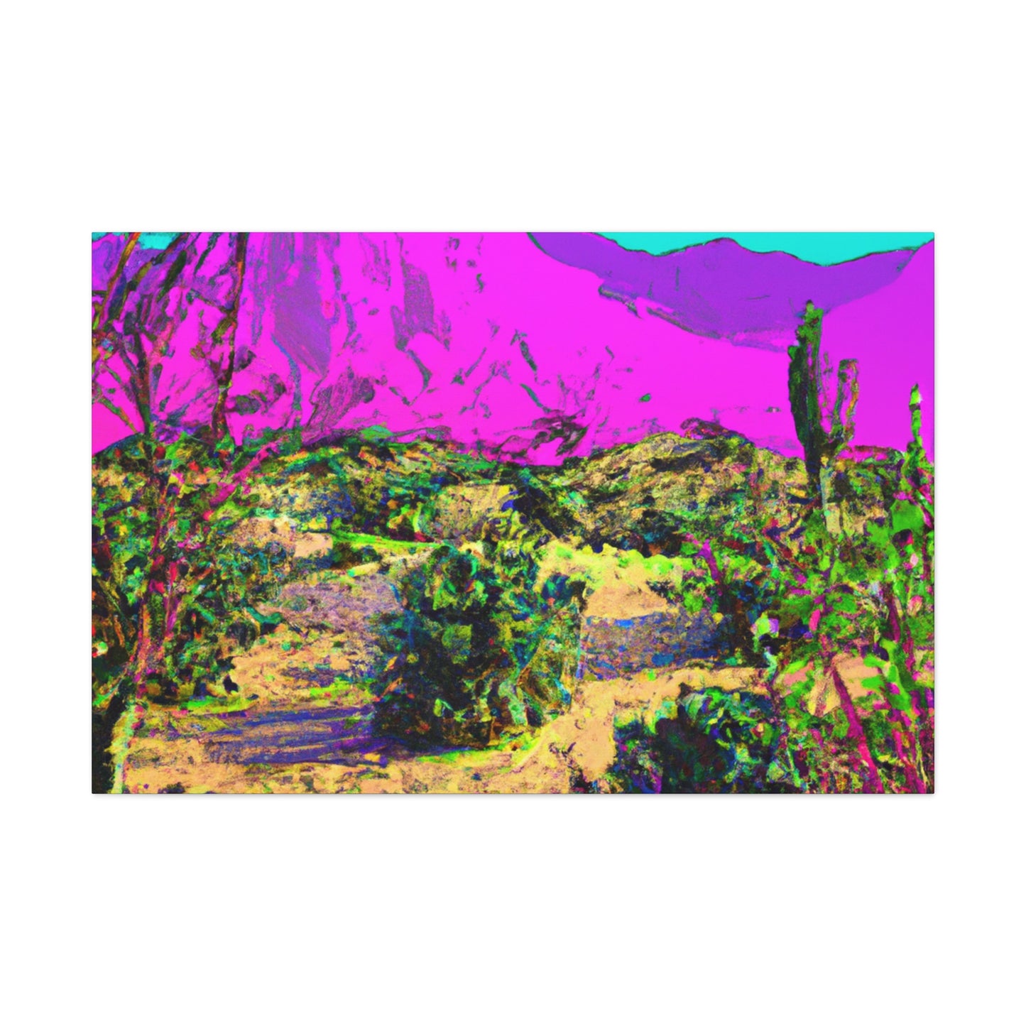 Desolate Oasis - Landscape - Canvas