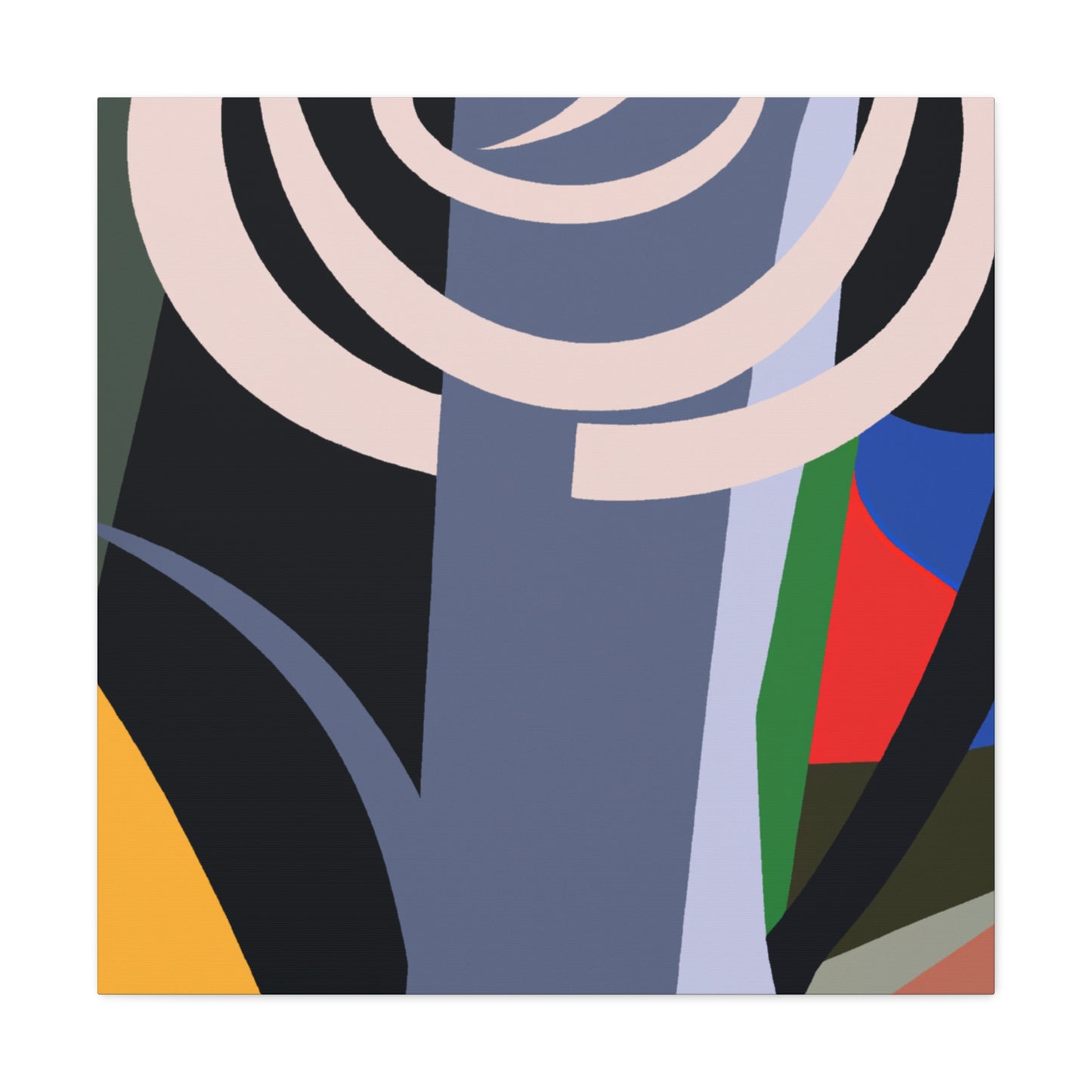 Crystal Tower - Art Deco Canvas