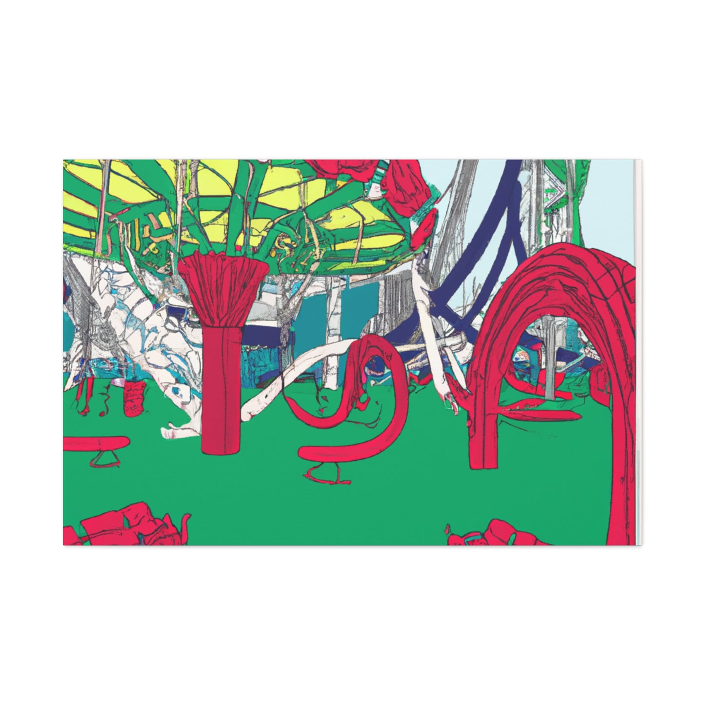 Laughterland - Amusement - Canvas