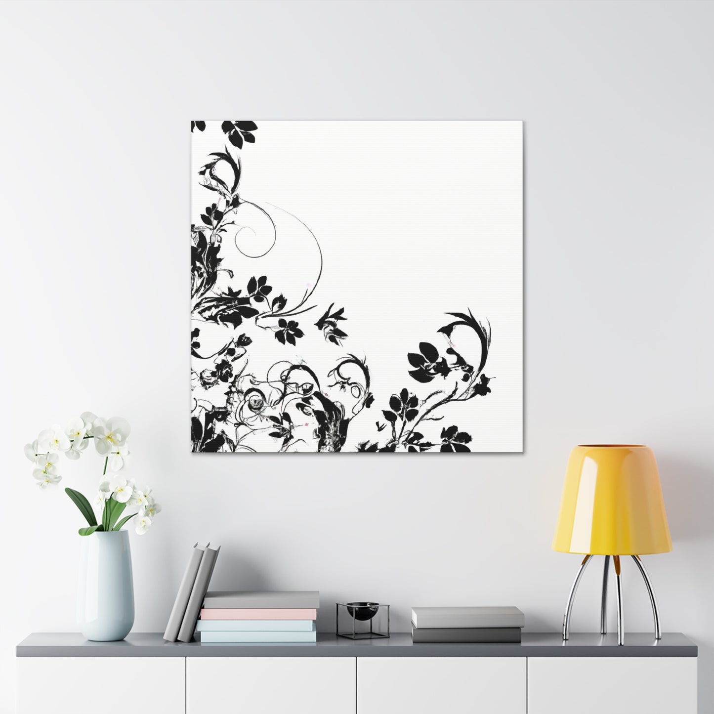 Blossomwaves - Floral - Canvas