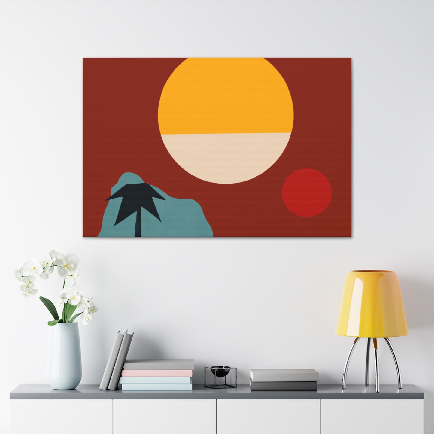 Southern Escapade - Midcentury - Canvas