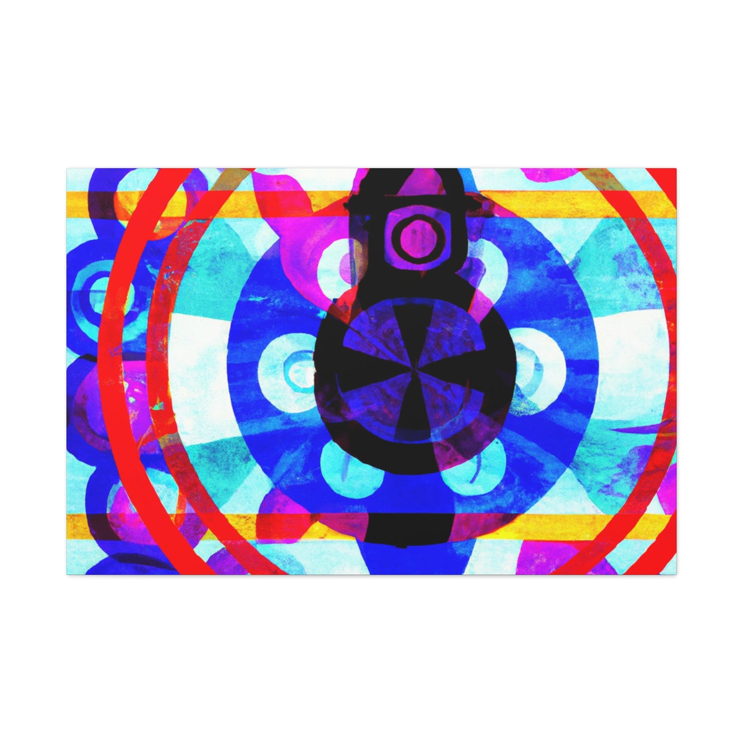 Kalidescope - Glass Canvas
