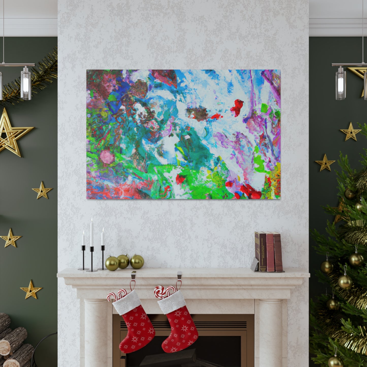 Luminous Landscape - Abstract Canvas
