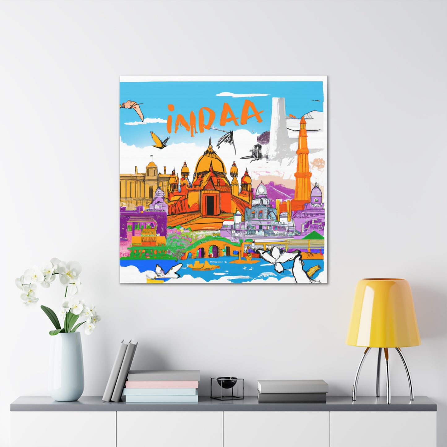 Khandeshi Palms - Destination India - Canvas