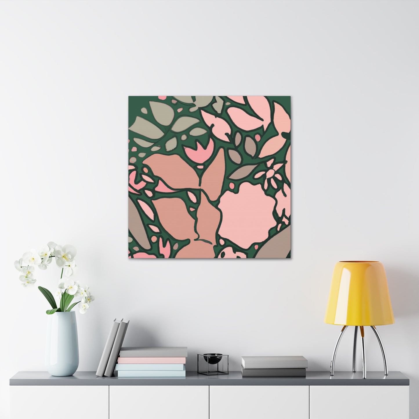Luna - Floral - Canvas
