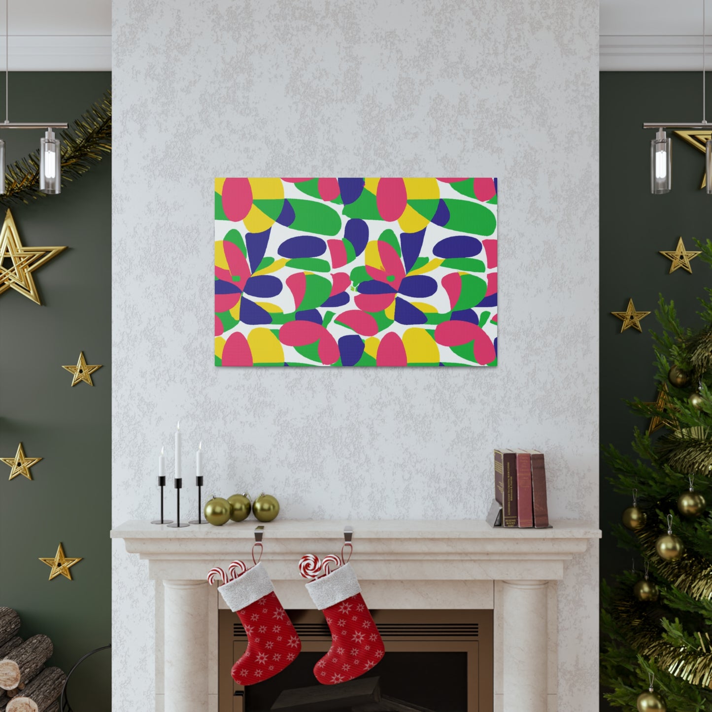 A Flower Power Treasure Hunt! - Floral Canvas