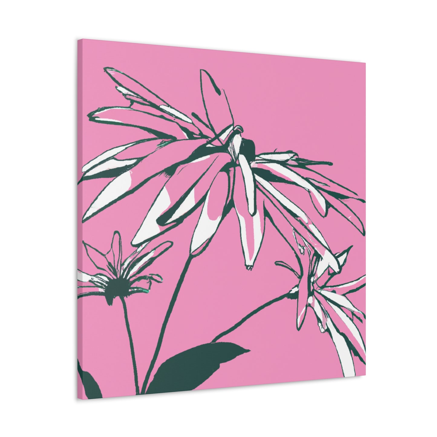 Camellia - Floral - Canvas