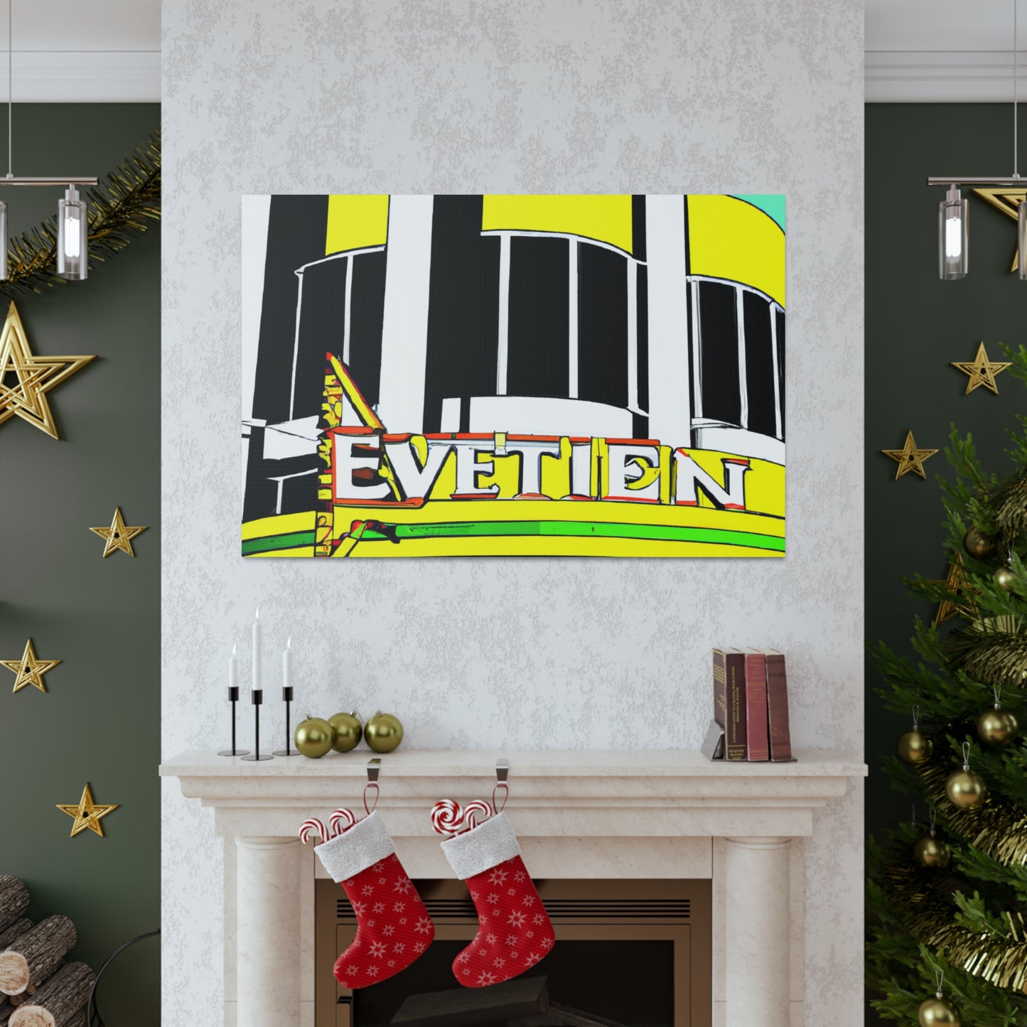 Rock 'n' Roll Jamboree - Pop Art Canvas Retro Music and Film