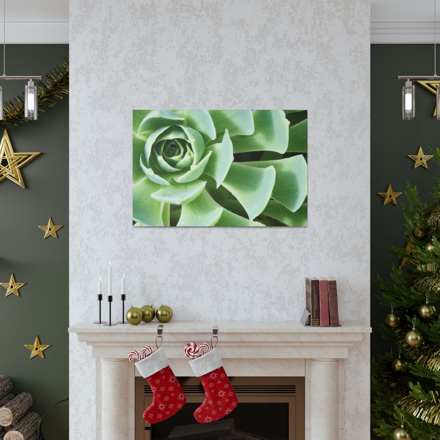 "Garden Gala" - Canvas - Succulent