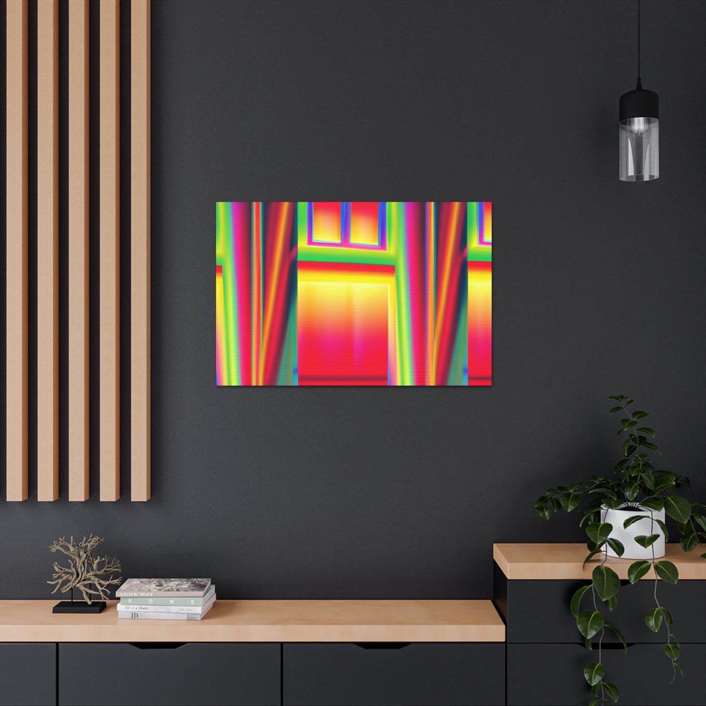 The Art Deco Majesty: - Art Deco Canvas