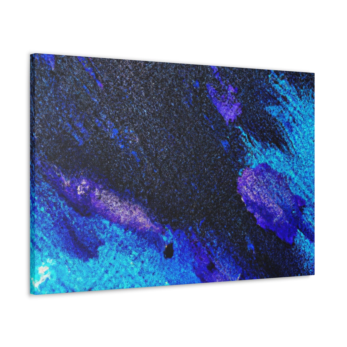 Blue Haze - Abstract Canvas