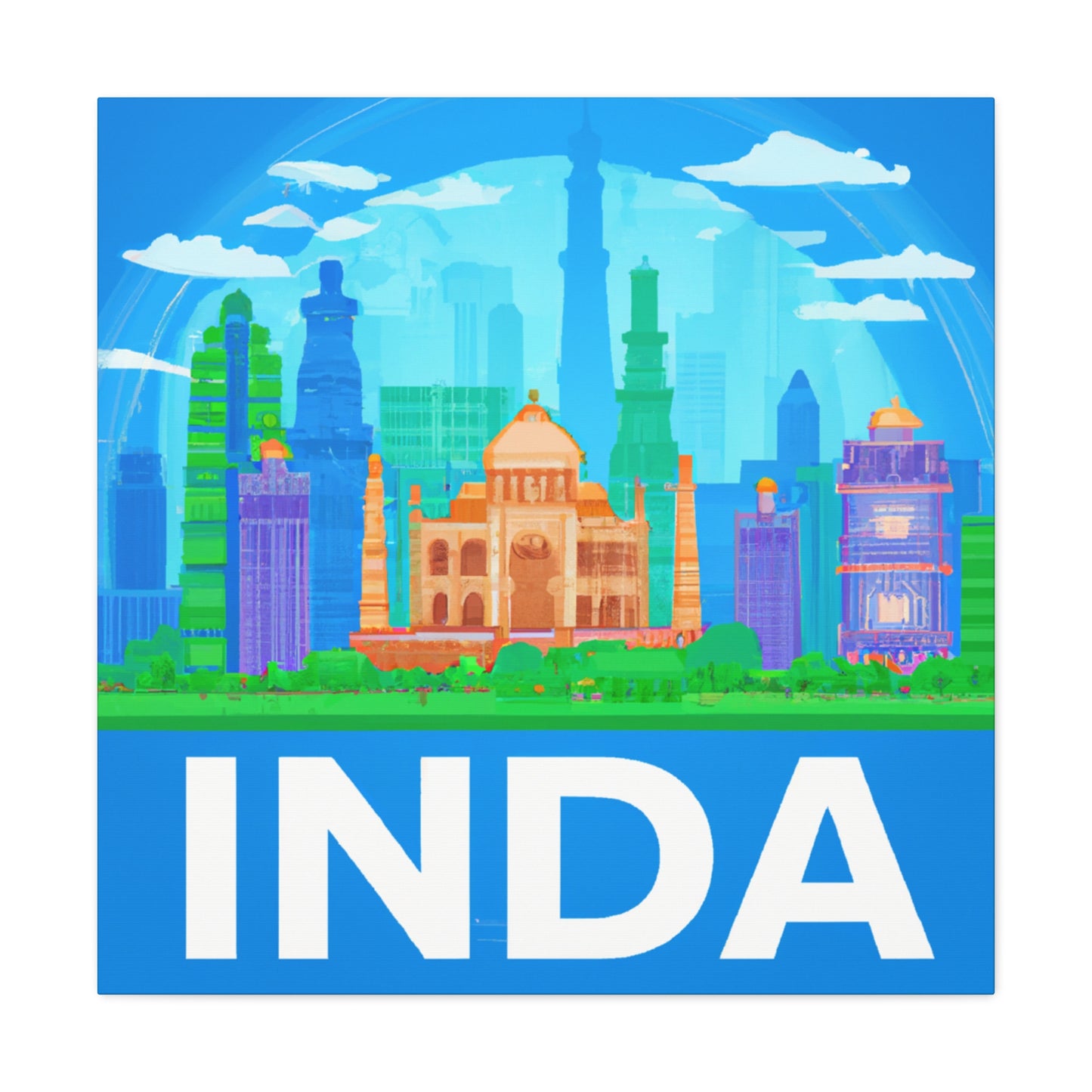Dhara Chand - India - Canvas