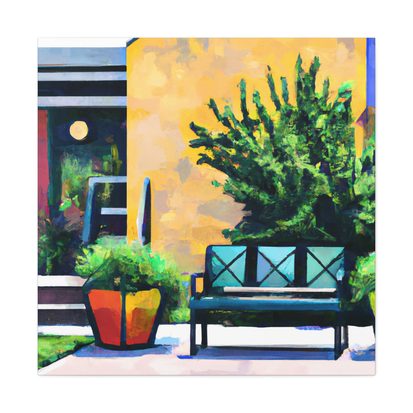 Vogue Radiance- Midcentury - Canvas