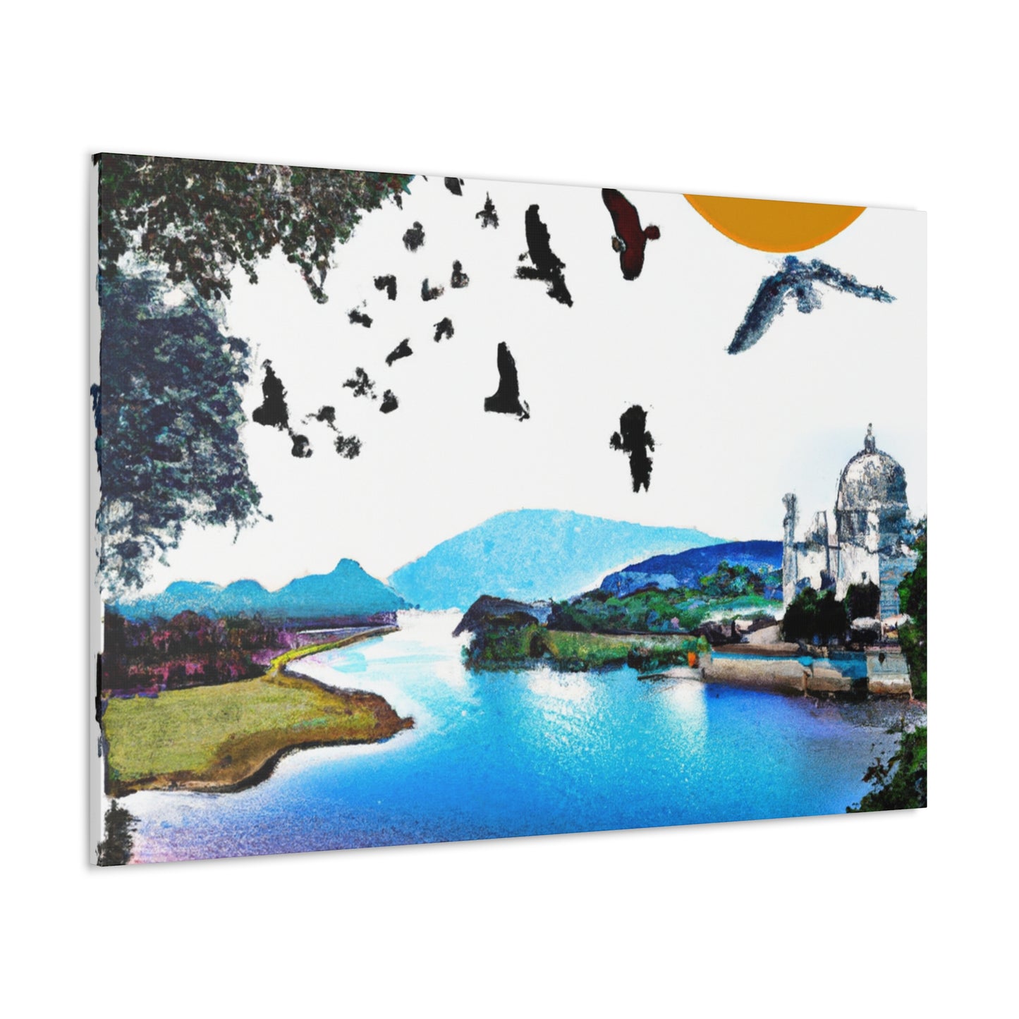 Vibrant Varanasi - Destination India - Canvas